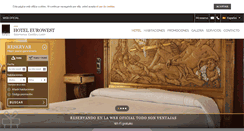 Desktop Screenshot of hoteleurowest.com